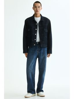 H&M - Men Blue Loose Jeans