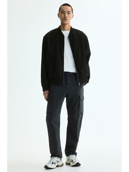 H&M - Men Grey Regular Fit Cargo Trousers