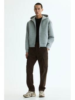 H&M - Men Green Regular Fit Cargo Trousers