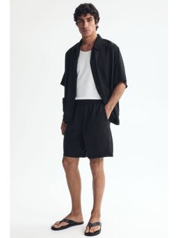 H&M - Men Black 2-Piece Lyocell Set