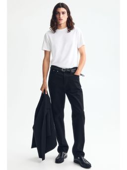 H&M - Men White Slim Fit T-Shirt