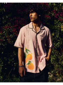 The Clothing Factory - Citrus Blush Resort Pink Shirt