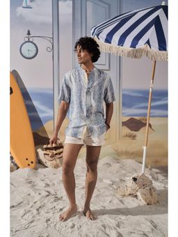 Philocaly - Zane Blue Shirt