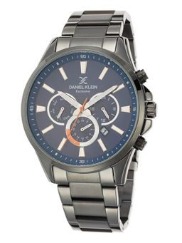 Daniel Klein - Analog Blue Dial Men's Watch-DK.1.12423-6