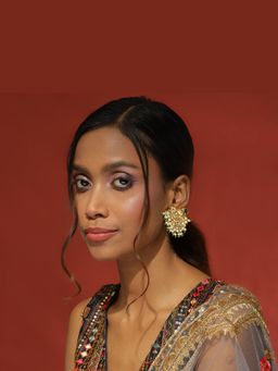 Ritu Singh - Oversized Kundan Studs