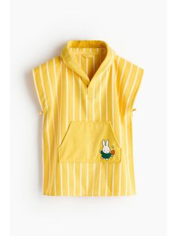 H&M - Unisex Yellow Appliqud Towel Cape