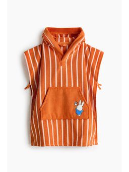 H&M - Unisex Orange Appliqud Towel Cape