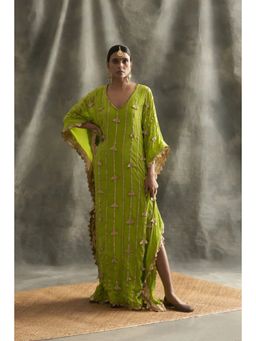 ITRH - Aafreen Triangle Embroidered Kaftan