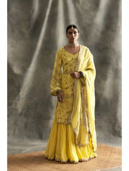 ITRH - Straight Suit & Sharara (Set of 3)