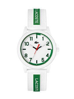 Lacoste - Teen Quartz White Round Dial Unisex Watch - 2020140