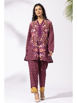 Thee Modern Roots - Purple Plum Vineyard Kurti