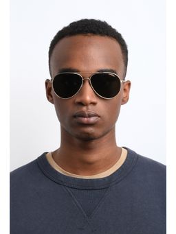 CARRERA - Unisex Green Shaded Lens Pilot Sunglasses