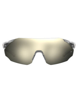 Under Armour - Men Silver Shaded Lens Rectangle Sunglasses