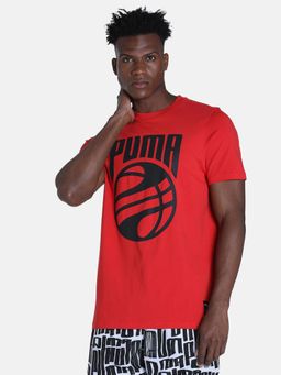 Puma - Posterize Mens Red T-shirt