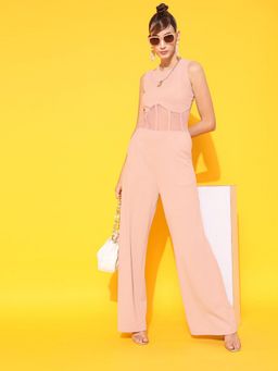 STREET 9 - Pink Corset Jumpsuit