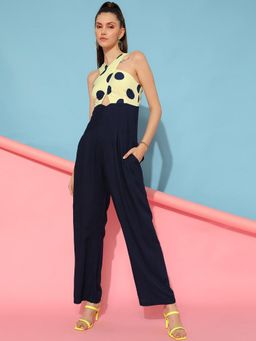 STREET 9 - Yellow Polka Dot Jumpsuit