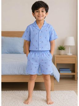 Pankhuri by Priyanka - Horse Rider Printed Shirt and Short Set