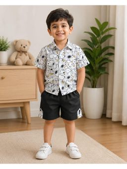 Pankhuri by Priyanka - Snoopy Play Shirt and Short Set