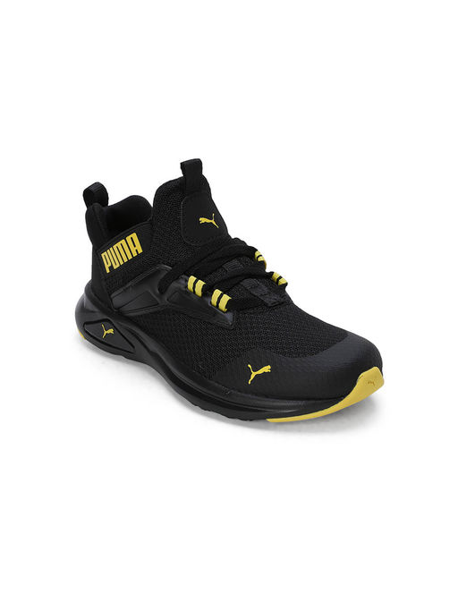 Buy Puma Enzo Refresh AC PS Kids Black Sneakers Online