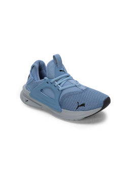Puma - Soft Ride Enzo Evo Jr Kids Blue Running Shoes