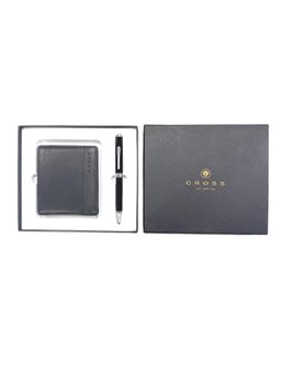Cross - Coventry Black Lacquer Ball Point Pen with Coin Wallet