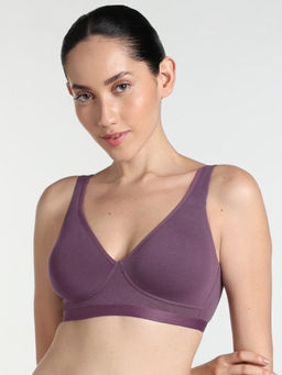 Wacoal - Basics Essentials2.0 Non-Padded Non-Wired Full Cup T-Shirt Bra - Purple