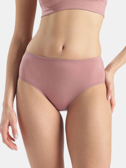 Jockey - JW02 Women High Coverage Tencel Lyocell Elastane Hipster-Nostalgia Rose