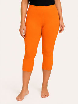 LYCOT - Capri Length Swim Beach Tights Orange