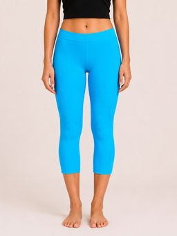 LYCOT - Capri Length Swim Beach Tights Aqua