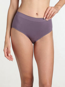 Wacoal - Firm Fit High Waist Full Coverage Brief Panty - Purple