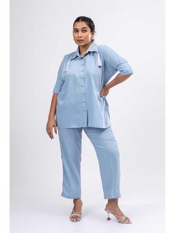 Mamicha - Trunk Brunch Blue Tassel Co-Ord Set