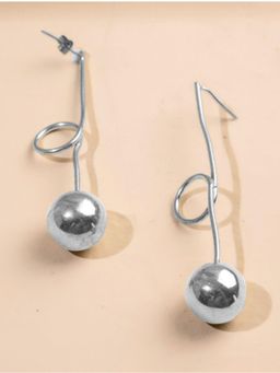 Studio One Love - Women Silver Drop Earrings