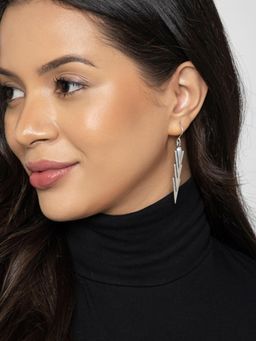 Studio One Love - Women Silver Drop Earrings