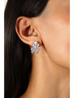 MINJI AND CO. - Women Premium Silver Plating Mini Magic Cz Stone Antitarnish Earring Fashion