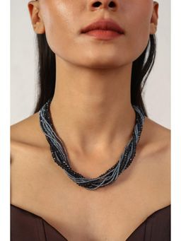 MINJI AND CO. - Women Premium Elegant Silver Necklace Fashion Necklace