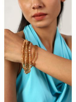 MINJI AND CO. - Women Trendy Classic Silver Plated Bracelet with Magnetic Lock