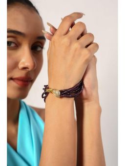 MINJI AND CO. - Women Premium Gold Glam Bracelet Fashion Bracelet