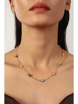 MINJI AND CO. - Women Trendy Multy Charm Pendant Necklace