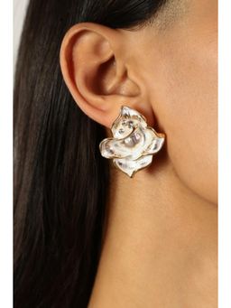 MINJI AND CO. - Women Premium Gold Plating Iconic Floral Antitarnish Earring Fashion Earrings