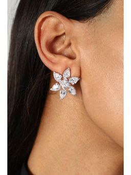MINJI AND CO. - Women Premium Silver Plating Star Together Fashion Earrings