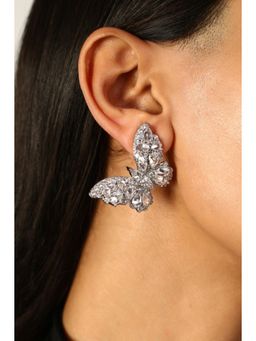 MINJI AND CO. - Women Designer Silver Plating Wing Bond Silver Plating Antitarnish Earring