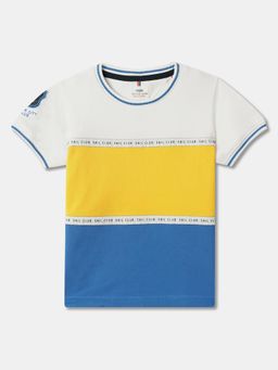 R&B - Cotton Regular Fit Half Sleeve Round Neck Boys T-shirt