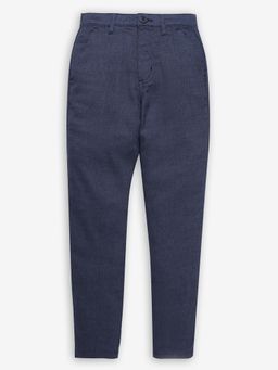 R&B - Cotton Straight Fit Solid Flat Front Boys Trouser