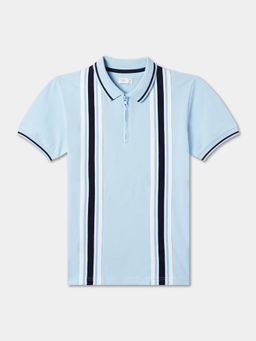 R&B - Cotton Regular Fit Half Sleeve Collar Neck Boys Polo T-shirt