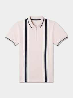 R&B - Cotton Regular Fit Half Sleeve Collar Neck Boys Polo T-shirt