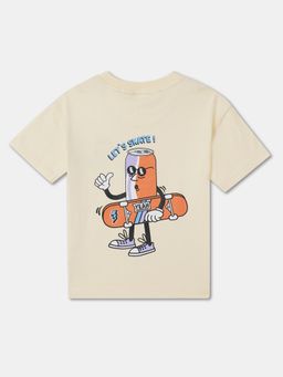 R&B - Cotton Regular Fit Half Sleeve Round Neck Boys T-shirt