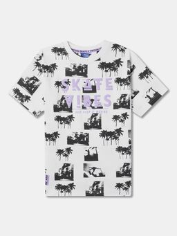 R&B - Cotton Regular Fit Half Sleeve Round Neck Boys T-shirt