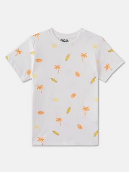 R&B - Cotton Regular Fit Half Sleeve Round Neck Boys T-shirt