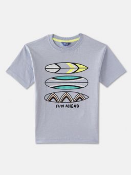 R&B - Cotton Regular Fit Half Sleeve Round Neck Boys T-shirt