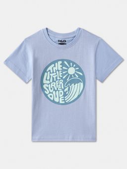 R&B - Cotton Regular Fit Half Sleeve Round Neck Boys T-shirt